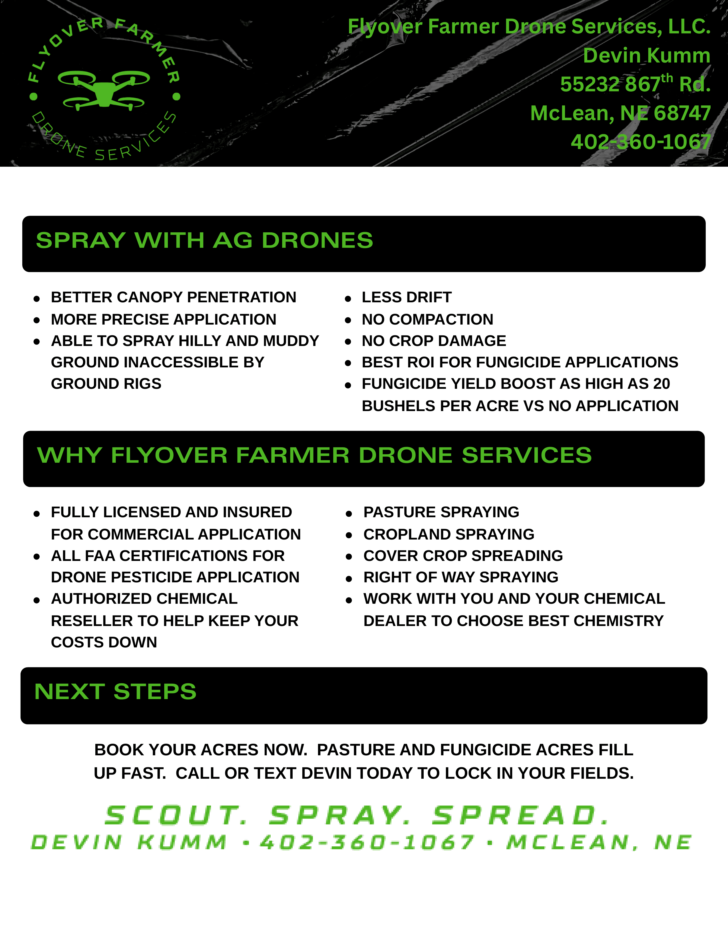 Flyover Farmer Drone Services